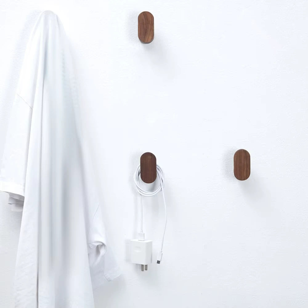 Perchas Verona – colgadores de pared en madera maciza - Kaimok Design