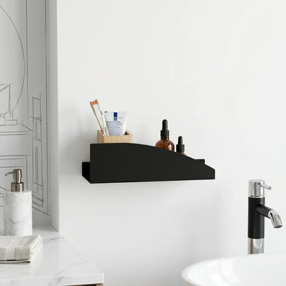 Estantería de pared metálica Torino – repisa flotante mediana - Kaimok Design