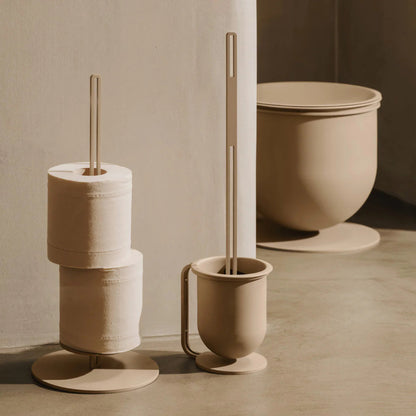 Escobillero Treviso – portaescobillas baño de pared o suelo - Kaimok Design