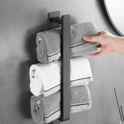 Toallero baño Torino – barra toallero sin taladro - Kaimok Design