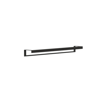 Toallero Siena – barra para toalla baño en acero inoxidable M (60 cm) Negro Individual - Kaimok Design