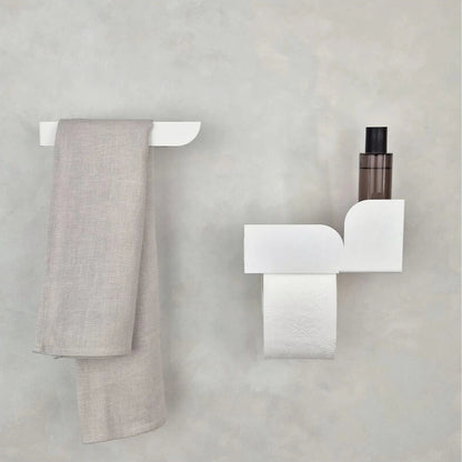 Estantería de pared metálica Torino – repisa flotante para baño - Kaimok Design