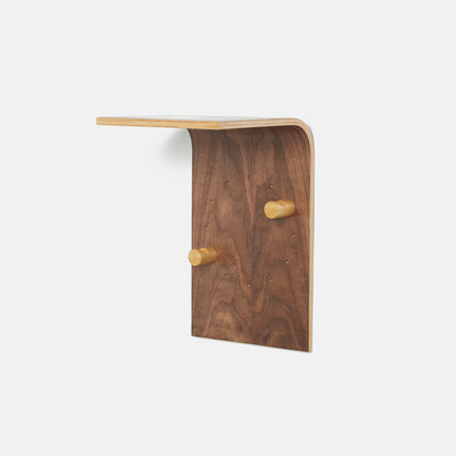 Estantería de pared de madera Brera – repisa flotante - Kaimok Design