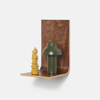 Estantería de pared de madera Brera – repisa flotante - Kaimok Design
